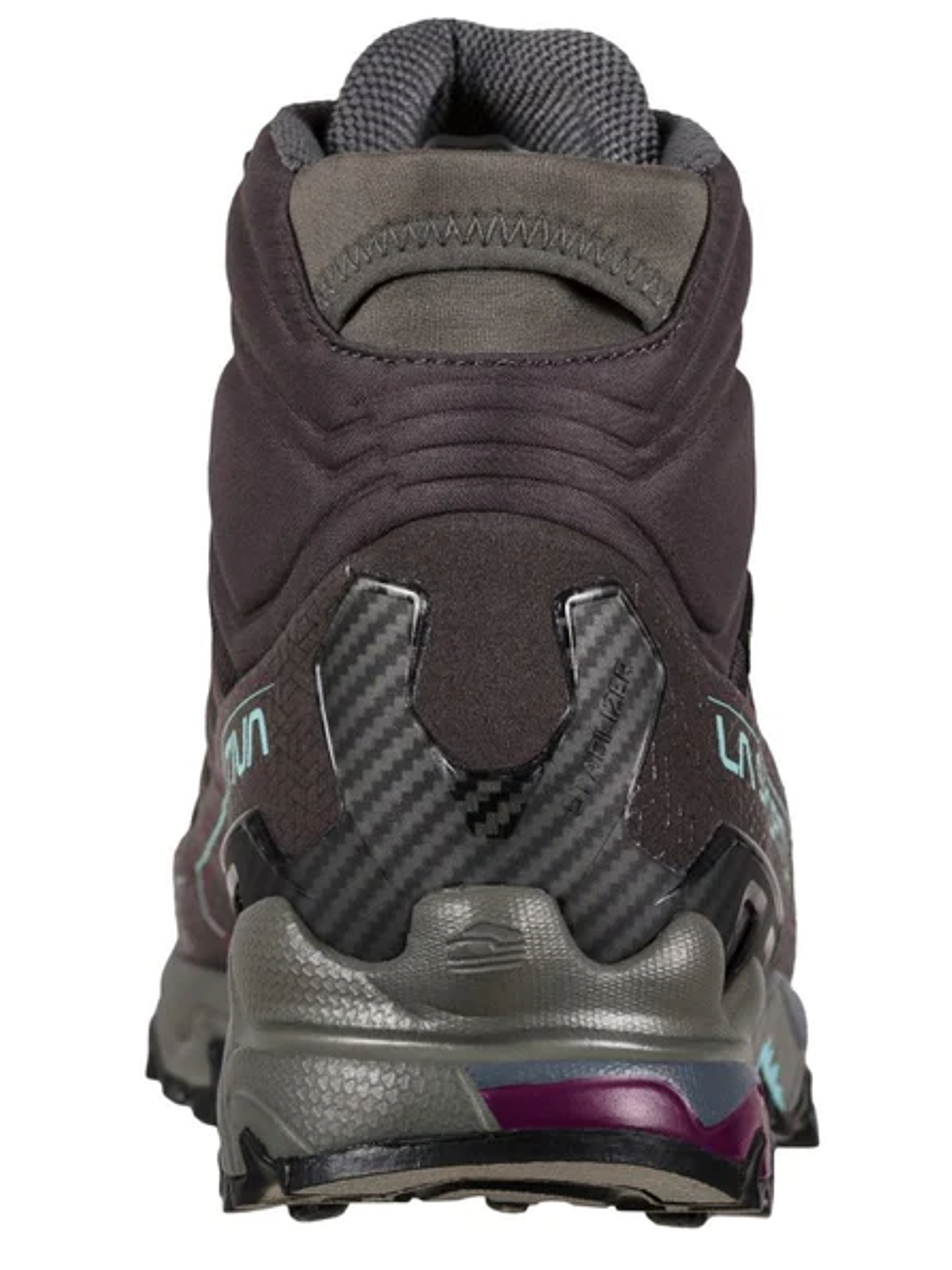 Zapato Trekking Ultra Raptor II Mid GTX Mujer Carbon Iceberg 5