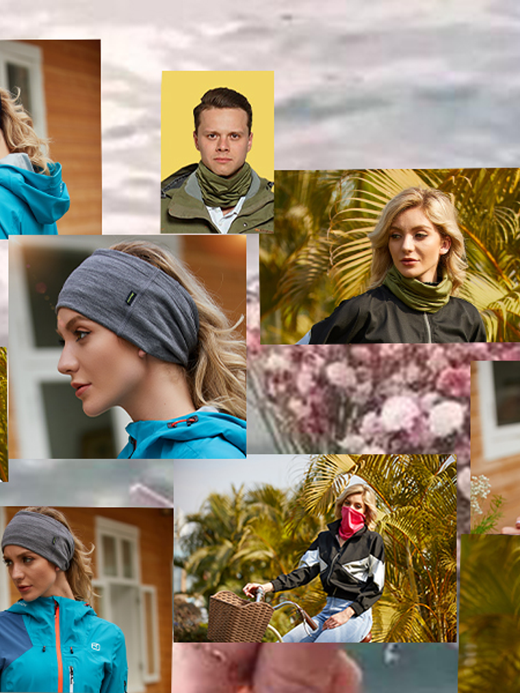 Neck Gaiter 55% Lana Merino  7