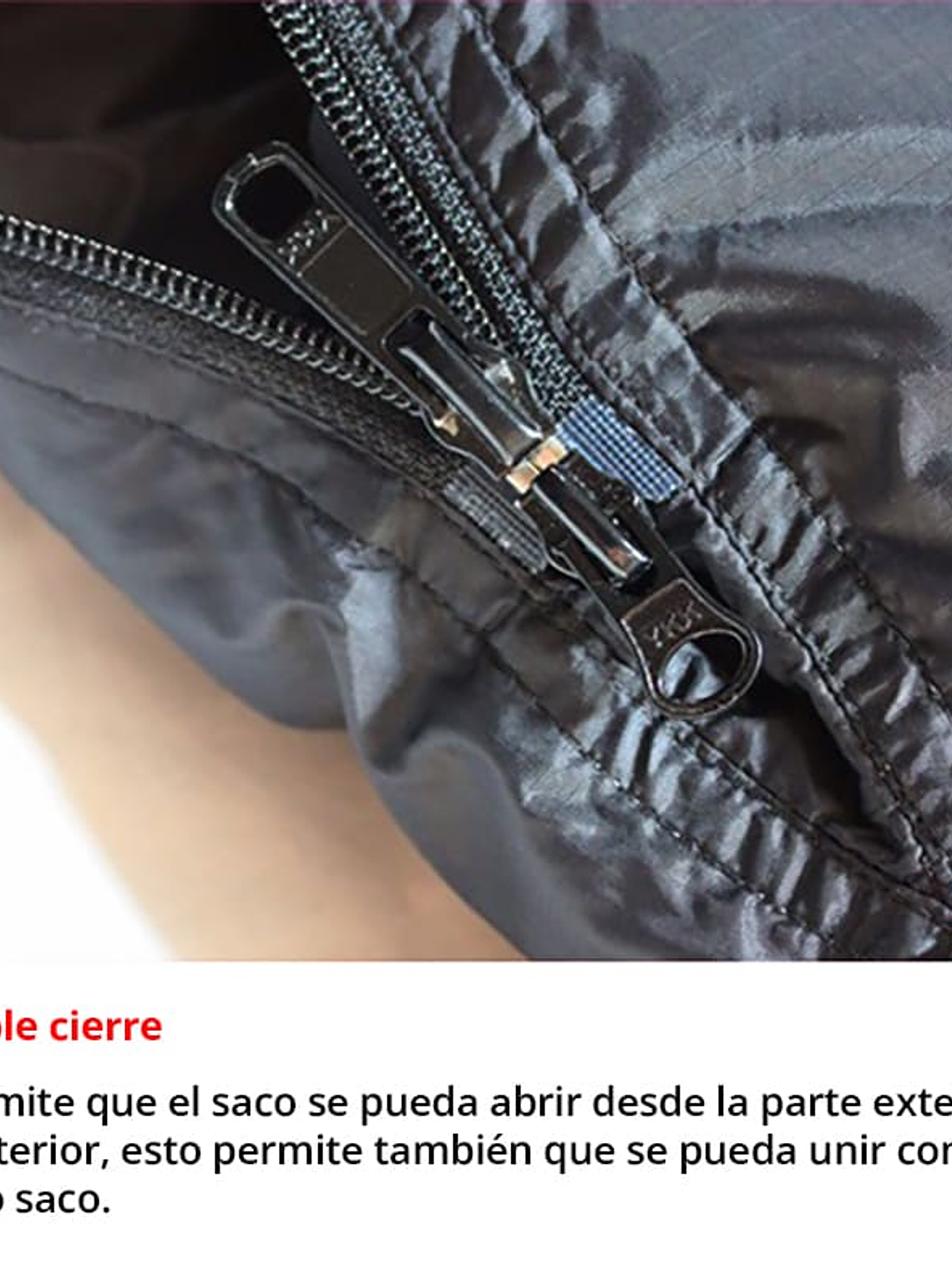 Saco de dormir Pluma Campsor 7