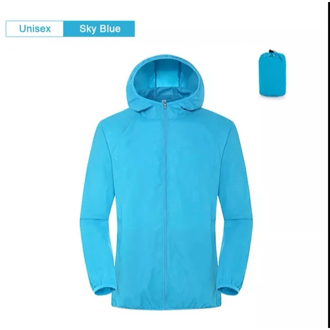 Chubasquera Unisex Ligera con Capucha | Protección para Lluvia y Viento 3