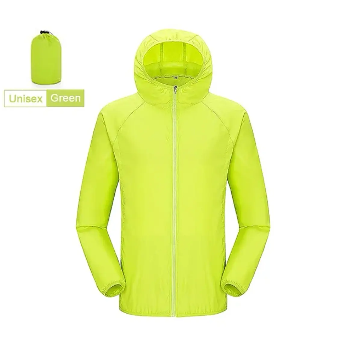 Chubasquera Unisex Ligera con Capucha | Protección para Lluvia y Viento 15