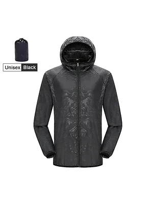 Chubasquera Unisex Ligera con Capucha | Protección para Lluvia y Viento