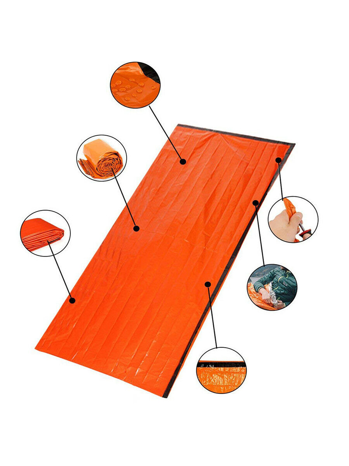 Manta térmica con silbato 4