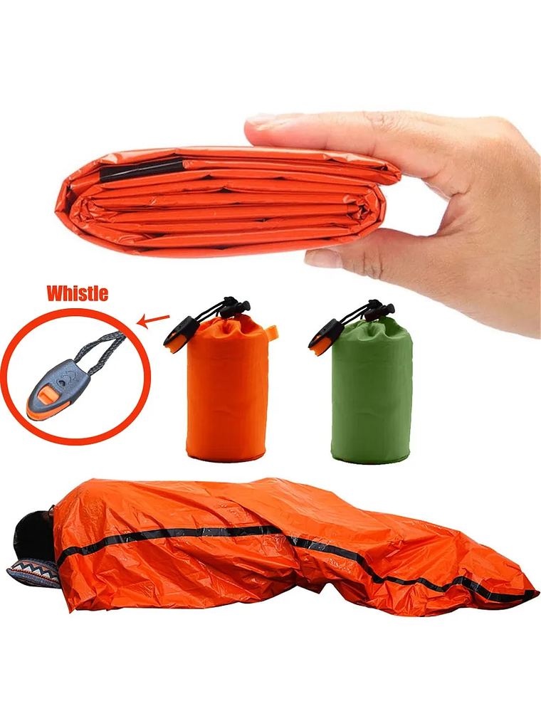 Manta térmica con silbato 5