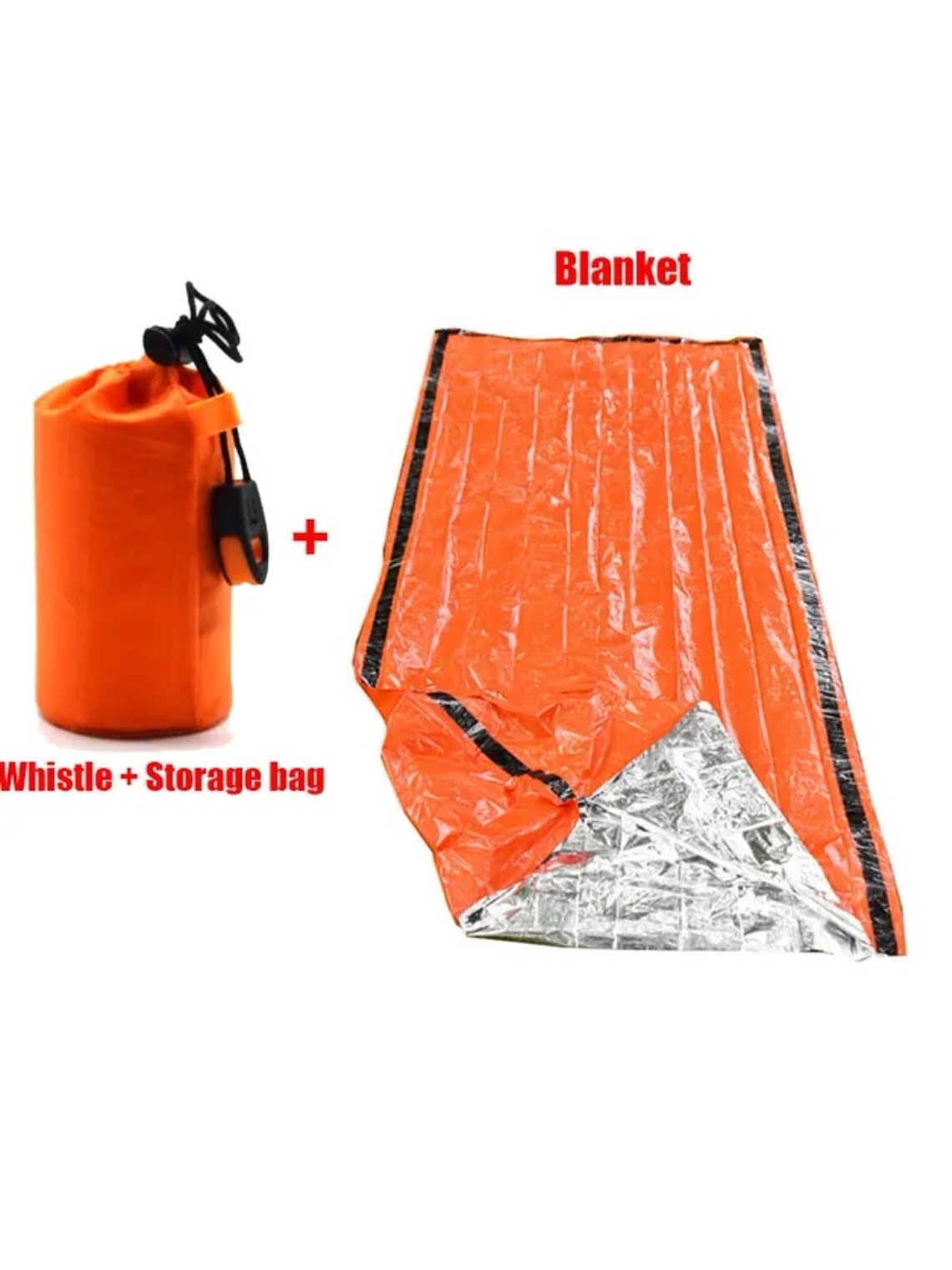 Manta térmica con silbato 7