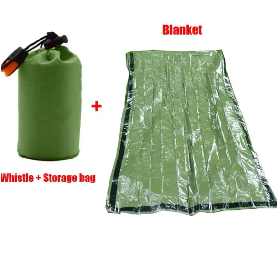 Manta térmica con silbato 8