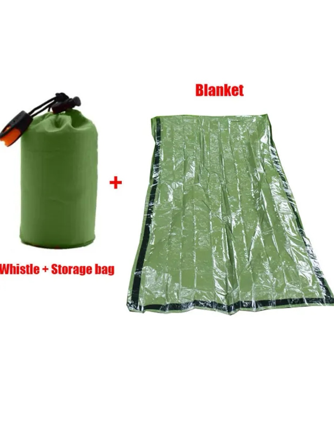 Manta térmica con silbato 8