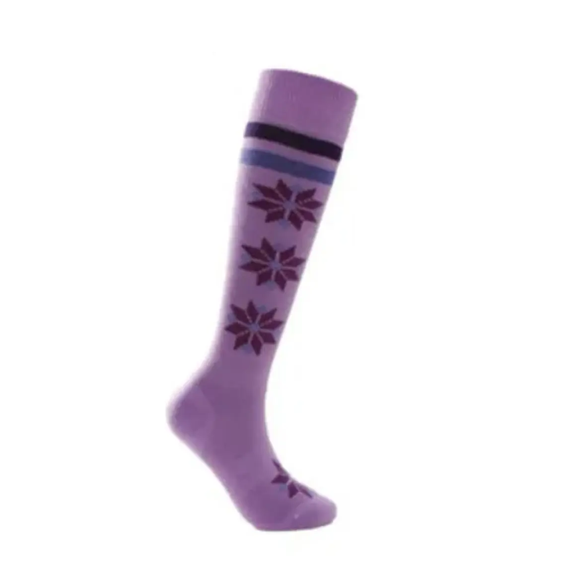 Calcetines Largos 65% Lana Merino Purple 1