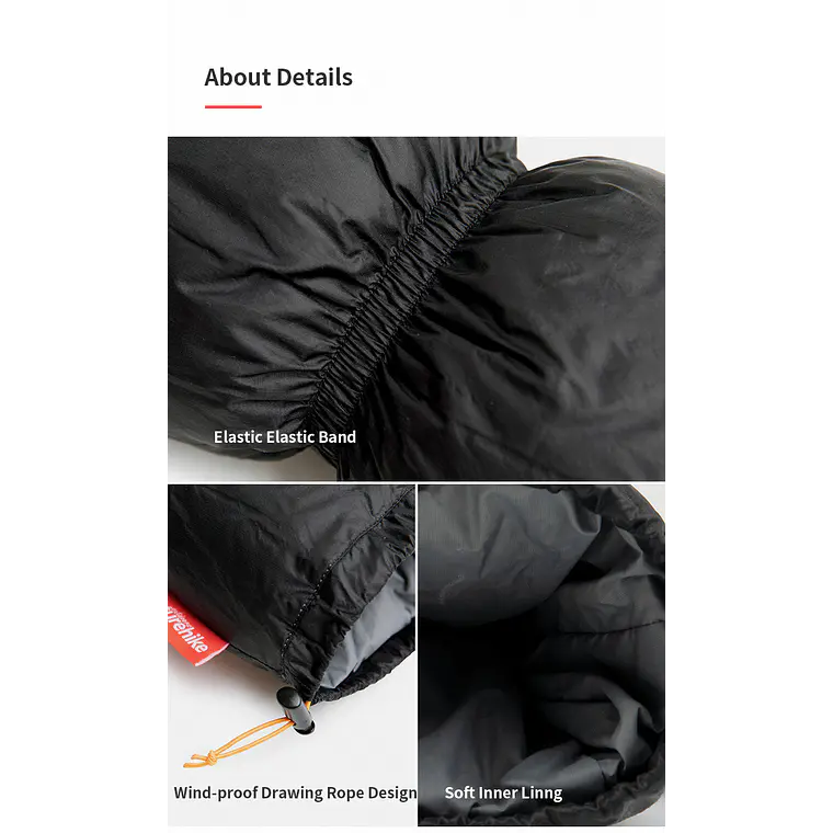 Guantes Mitones de pluma  6