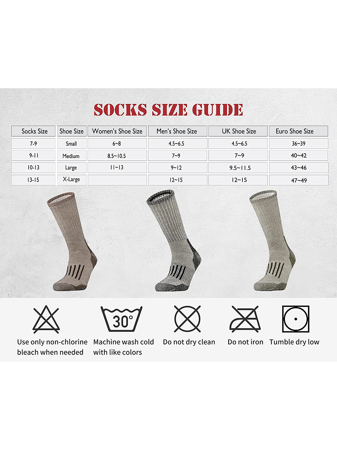 Pack 4 Pares Calcetines Unisex 80% Lana Merino Green L 2