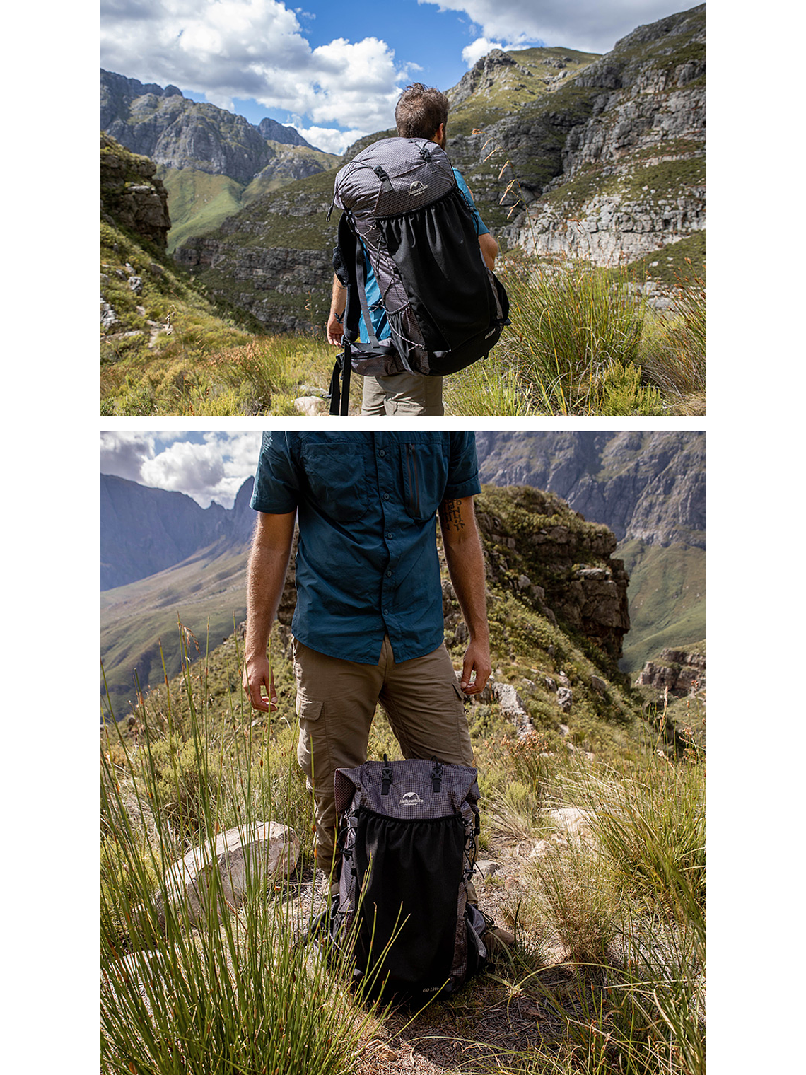 Mochila Naturehike 60+5 3