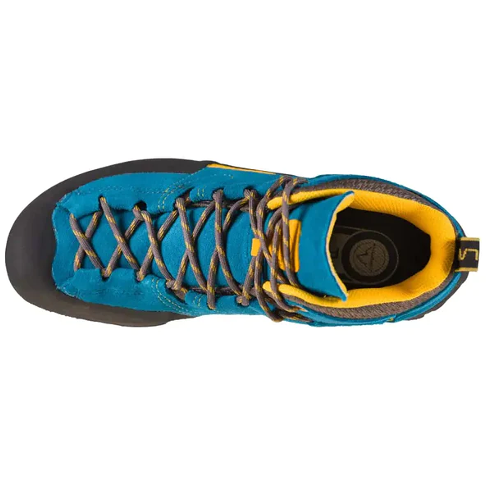 Zapato Boulder X Mid Gtx Blue/Yellow