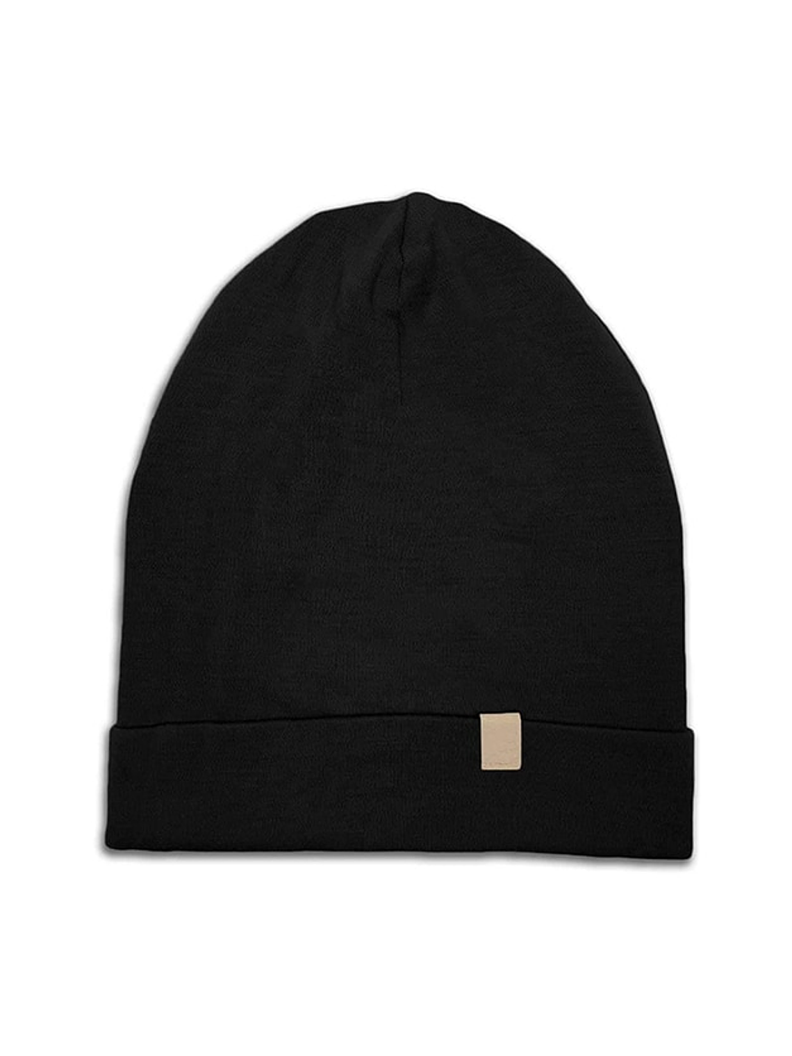 Gorro 100 % lana merino 230 g Unisex Black 2