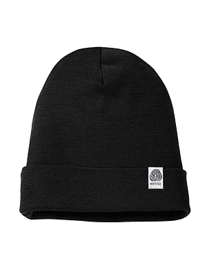 Gorro 100 % lana merino 400 g Unisex Black