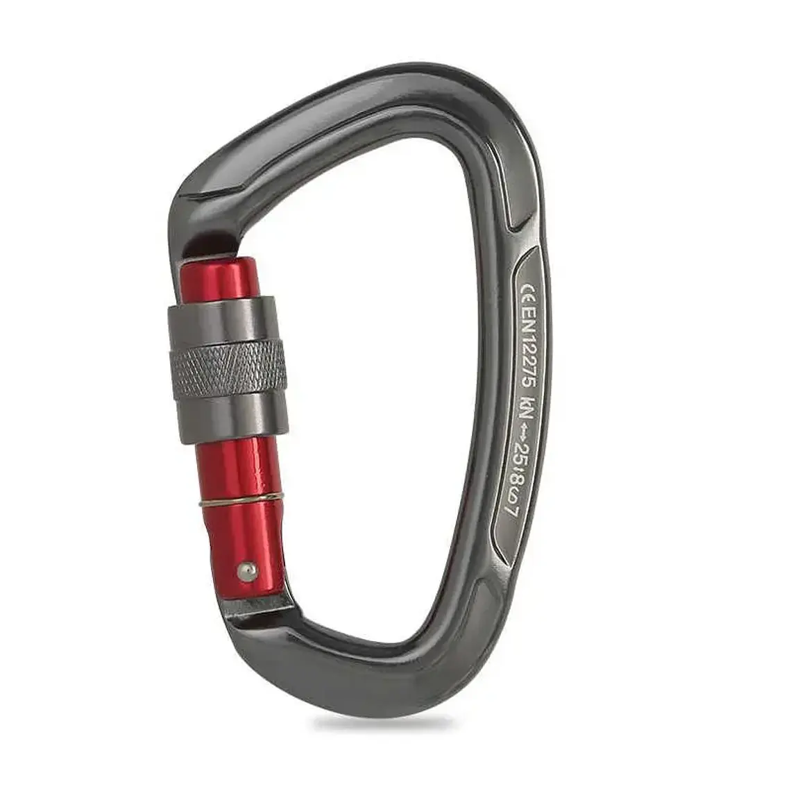 Mosquetón D Seguro Rosca Xinda 2