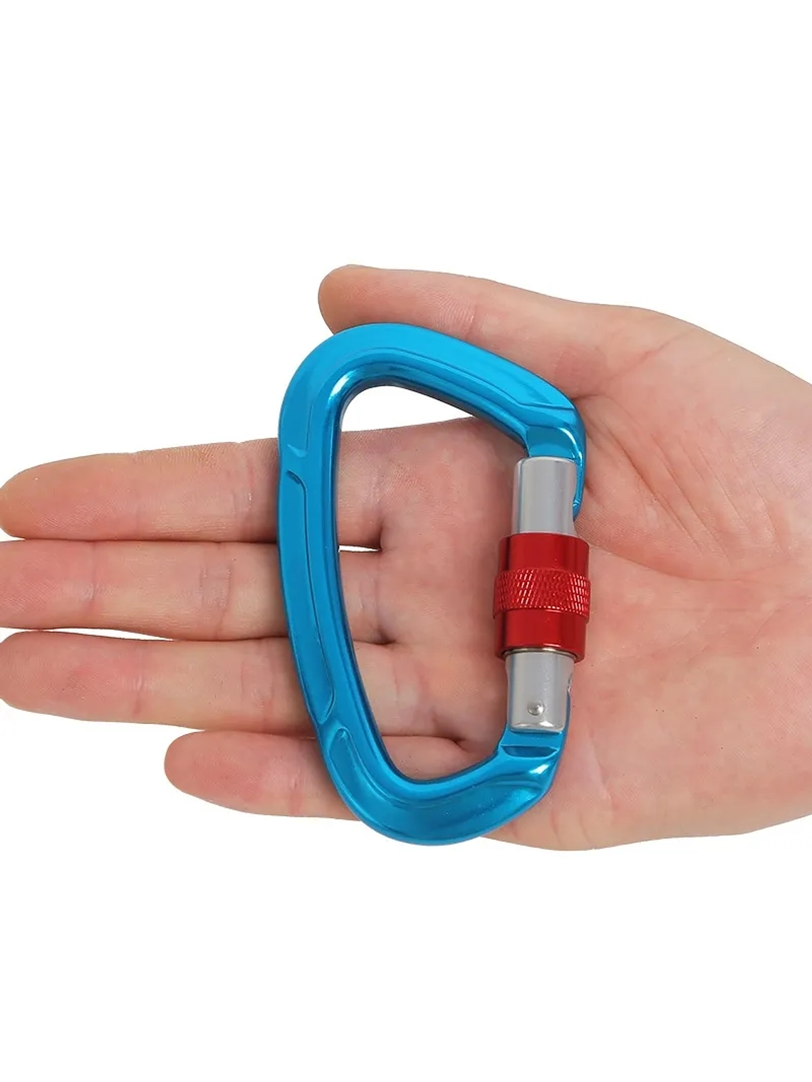 Mosquetón D Seguro Rosca Xinda 4