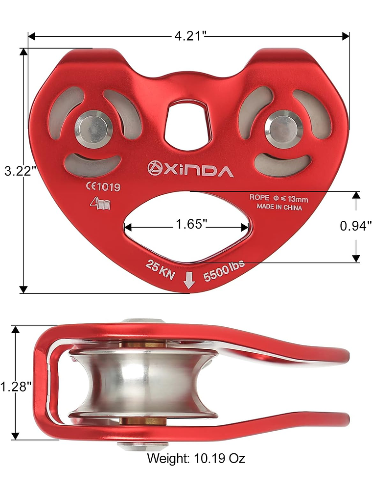 Polea Tandem Doble  5