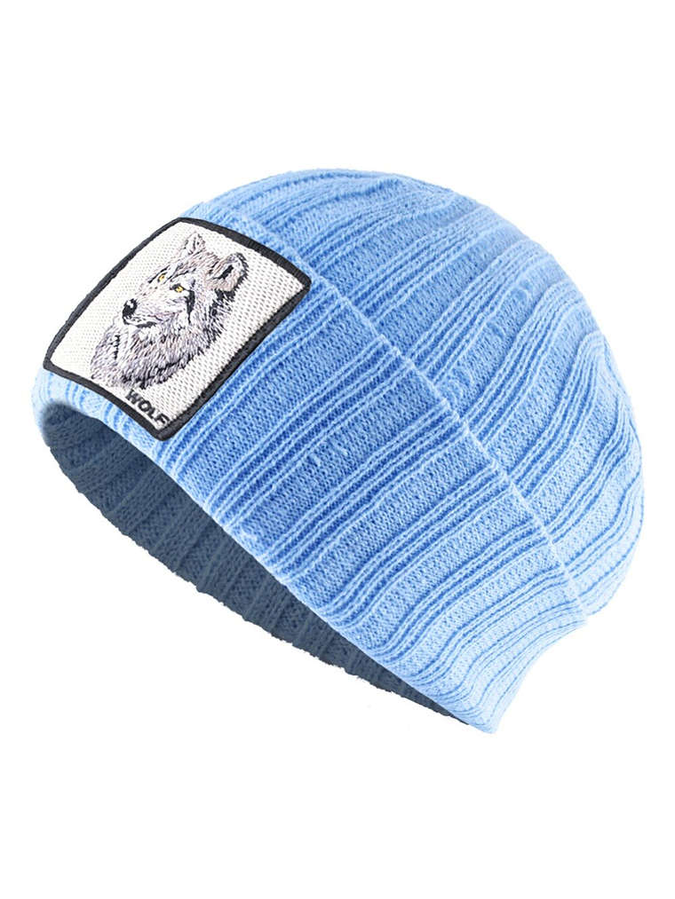 Gorro Lobo Bordado 1