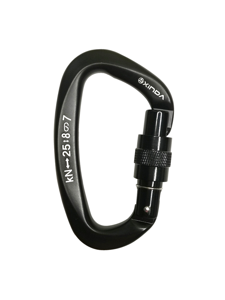 Mosquetón Rock Screw Clip Xinda  2