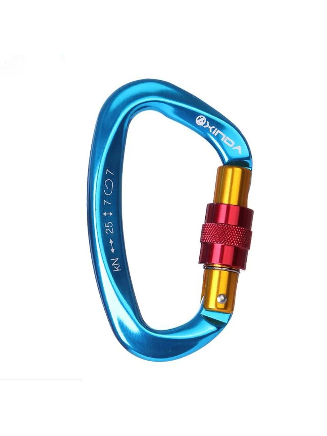 Mosquetón Rock Screw Clip Xinda  3