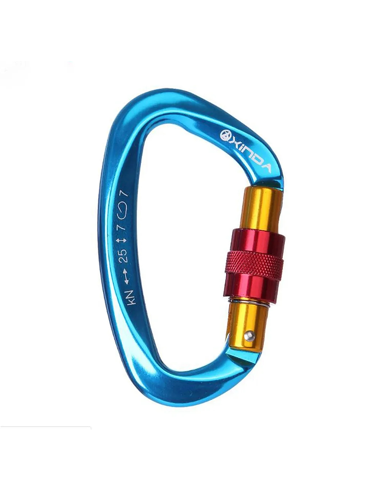 Mosquetón Rock Screw Clip Xinda  3