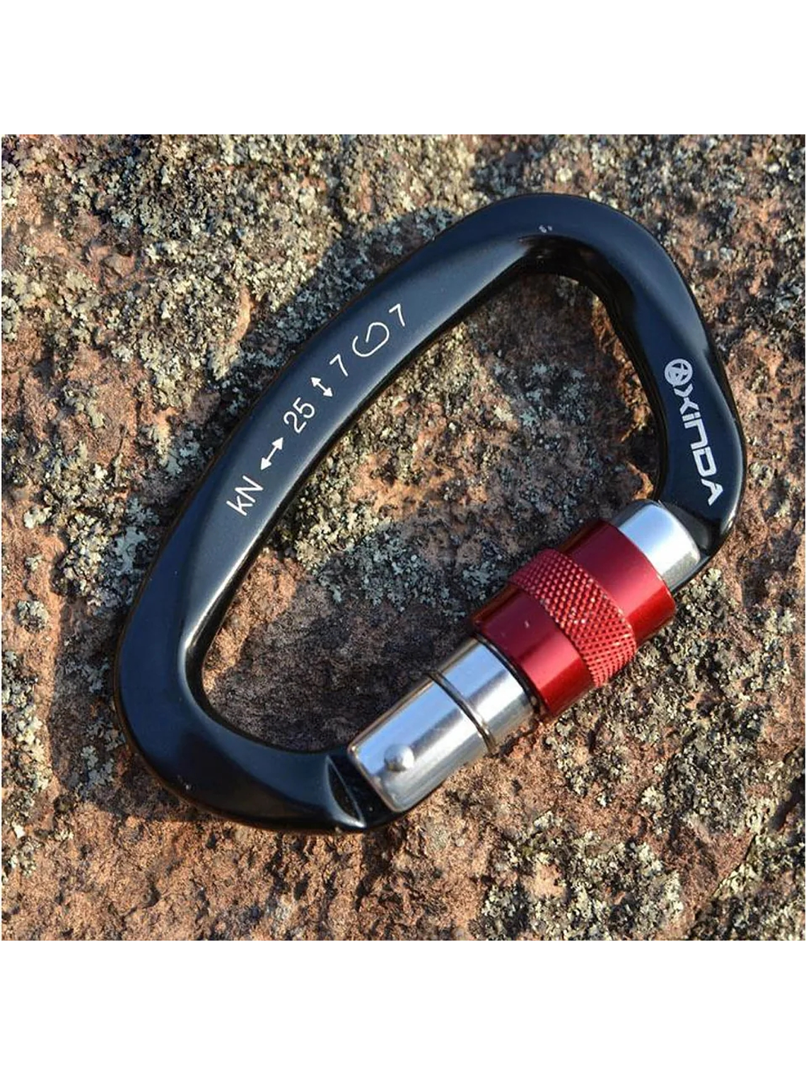 Mosquetón Rock Screw Clip Xinda 2