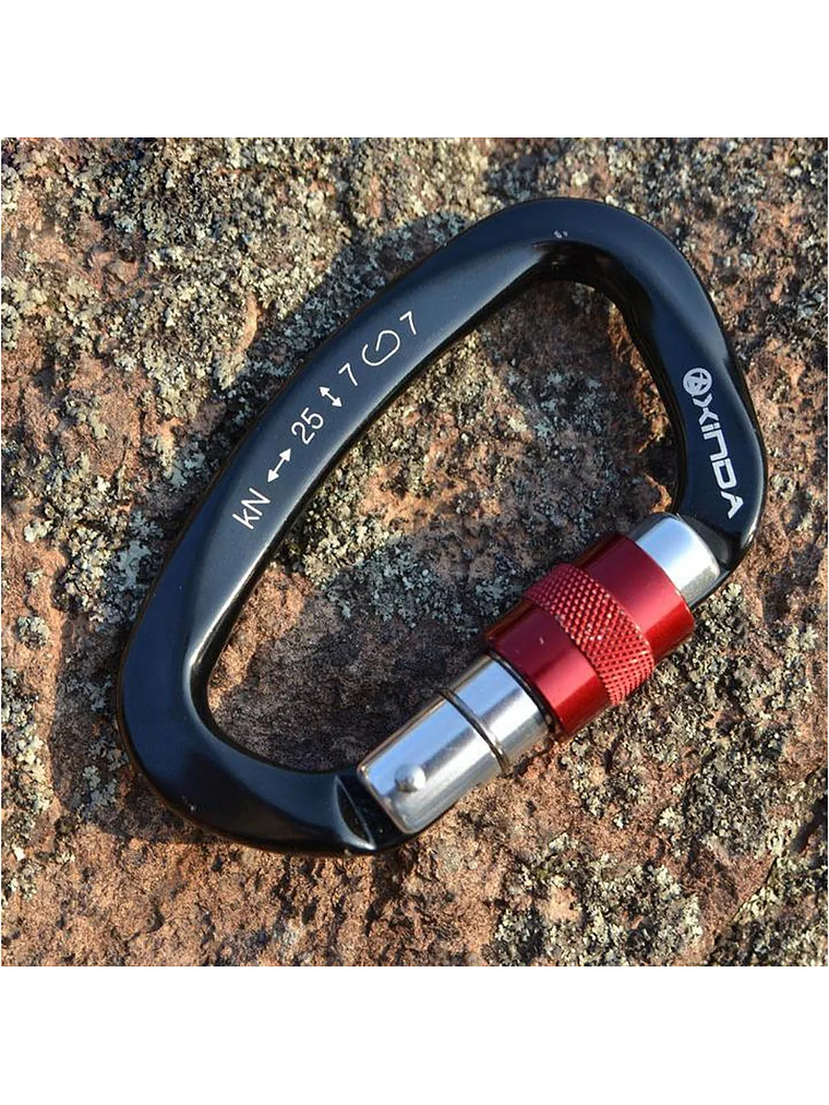 Mosquetón Rock Screw Clip Xinda 2