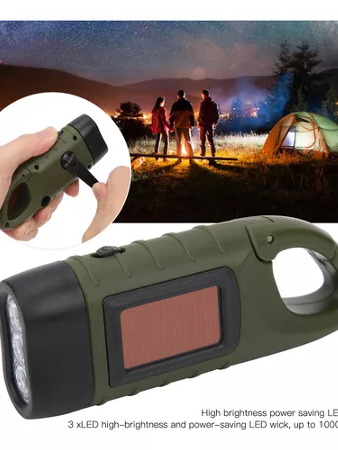 Linterna Dinamo y Solar 2