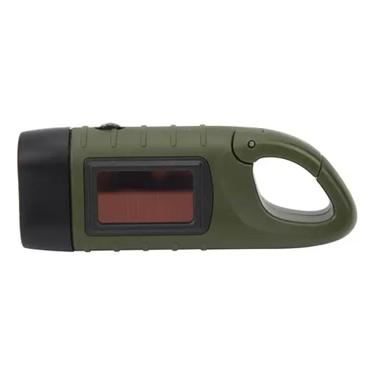 Linterna Dinamo y Solar Black 2