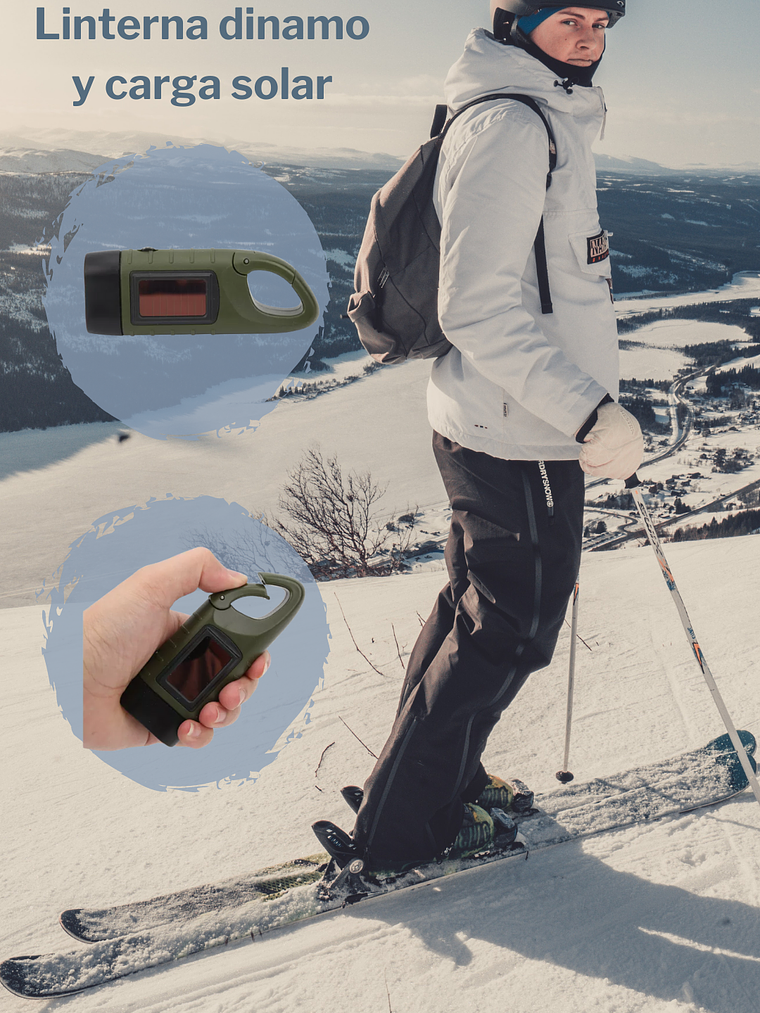 Linterna Dinamo y Solar 5