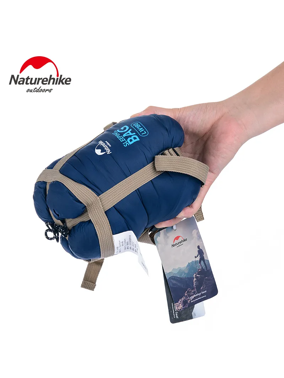 Saco de Dormir LW 180 Mini Ultralight Blue 4