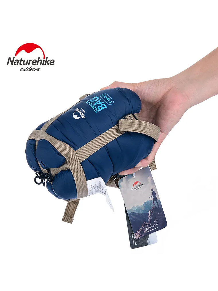Saco de Dormir LW 180 Mini Ultralight Blue 4