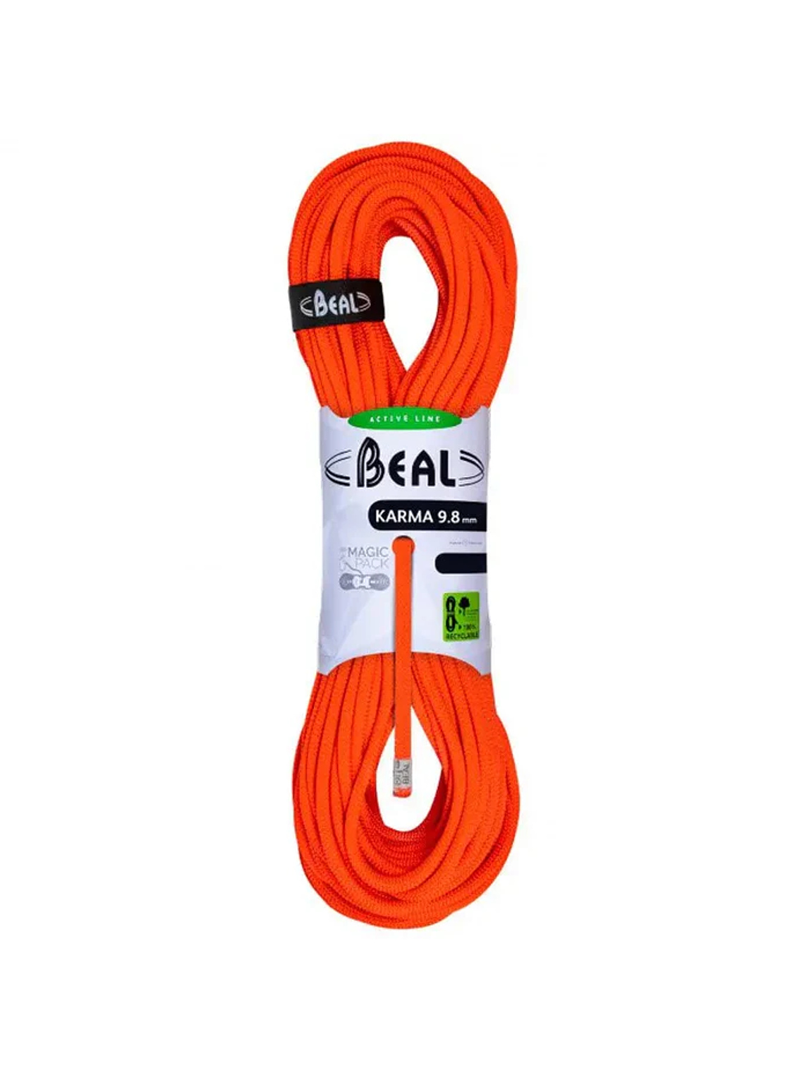 Cuerda Dinámica Karma 9,8Mm X 70Mts Solid Orange 1