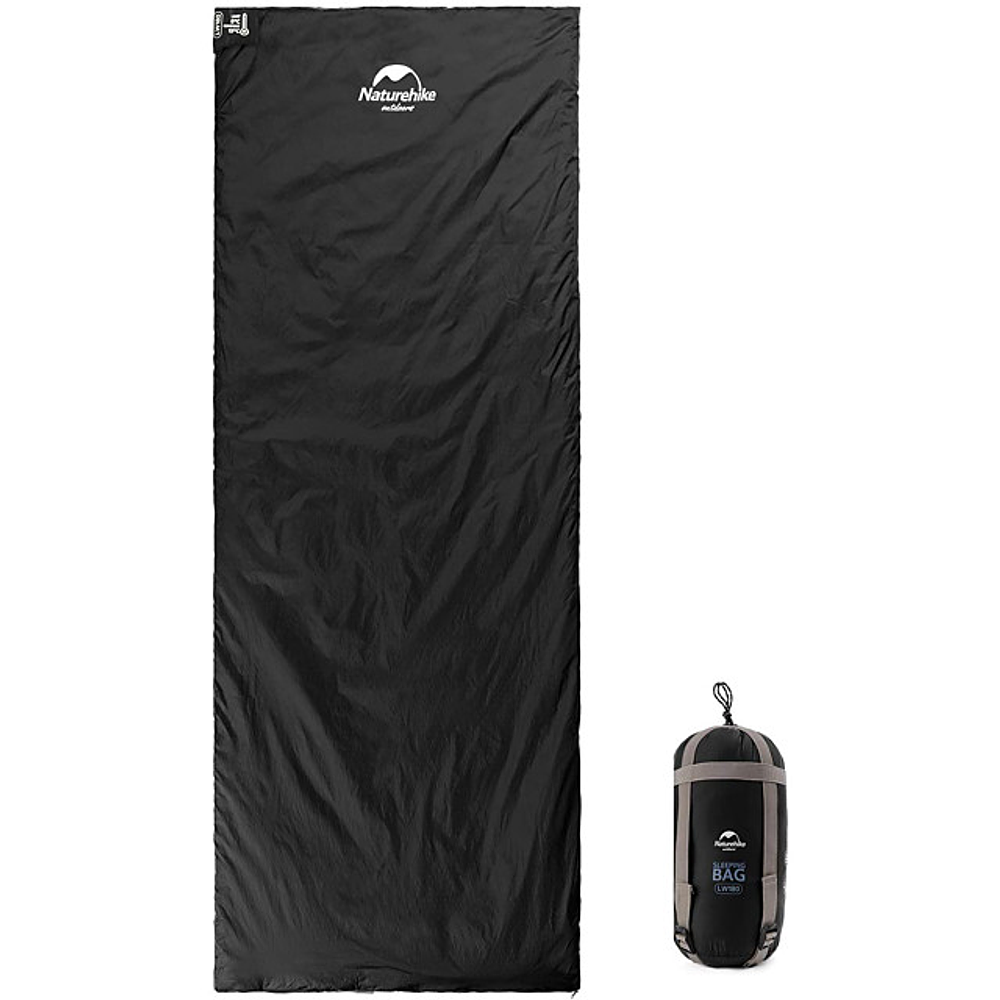 Saco de Dormir LW 180 Mini Ultralight Black Naturehike