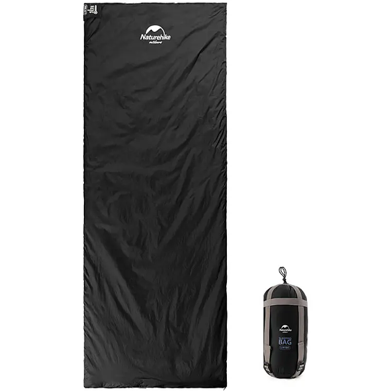 Mini Saco de Dormir LW 180 Ultralight Black Naturehike 1