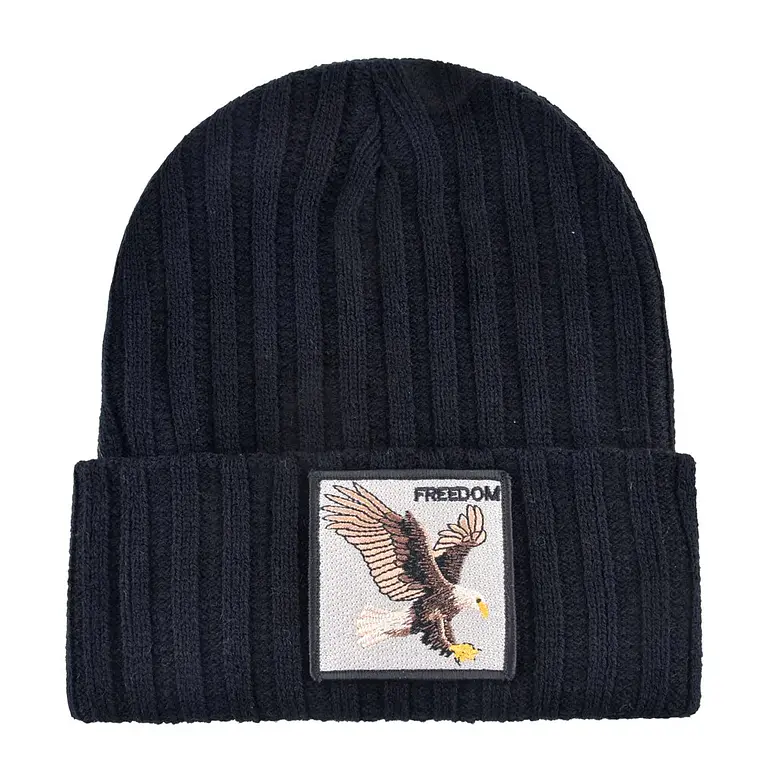 Gorro Bordado Águila Black 2