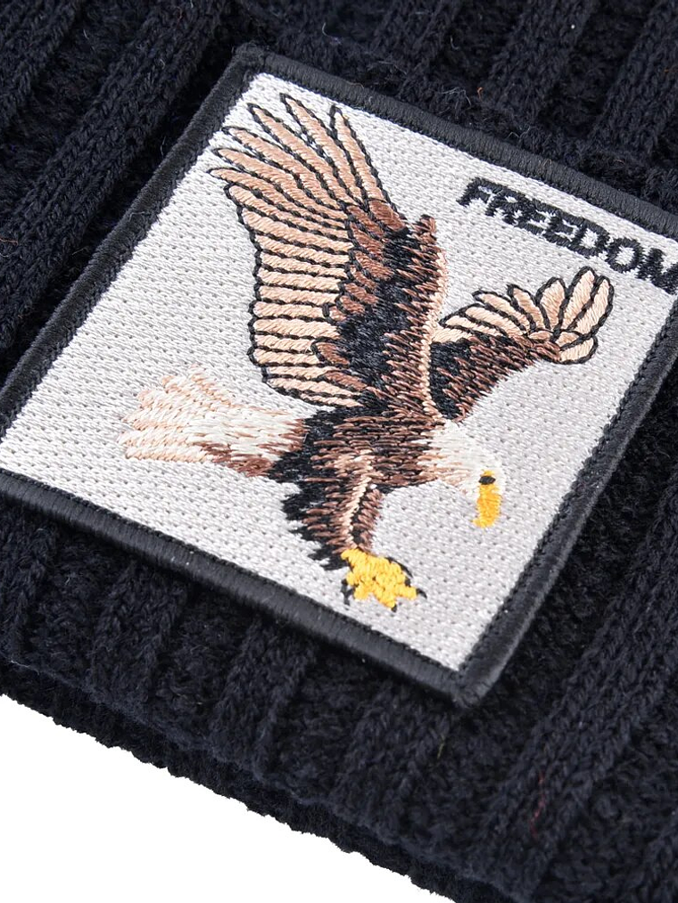 Gorro Bordado Águila Black 4