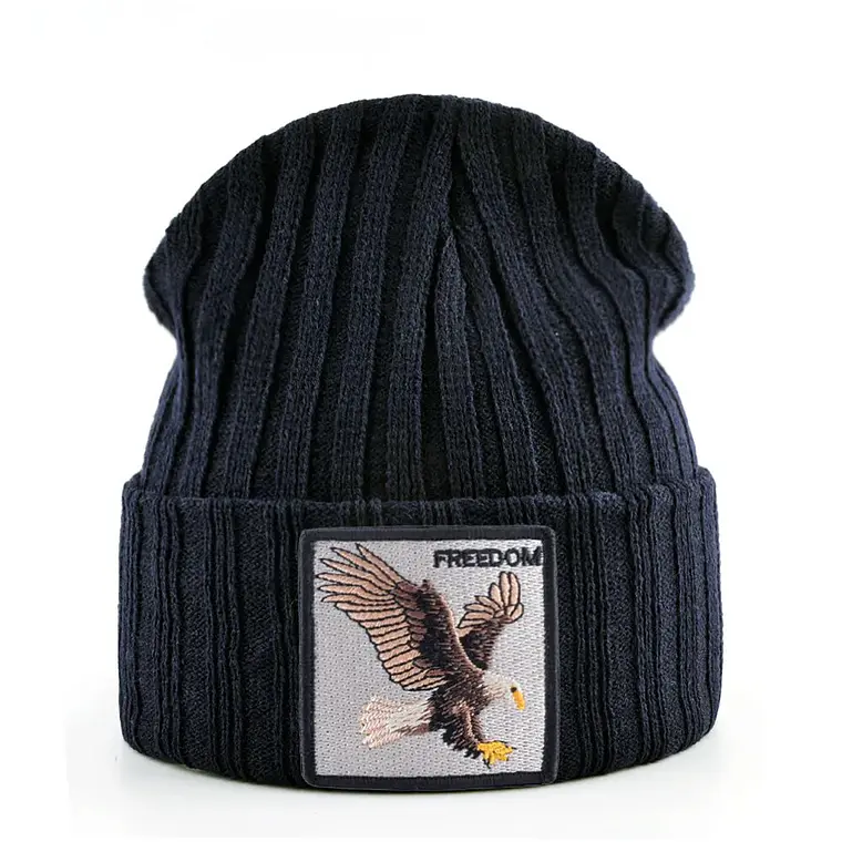 Gorro Bordado Águila Black 1