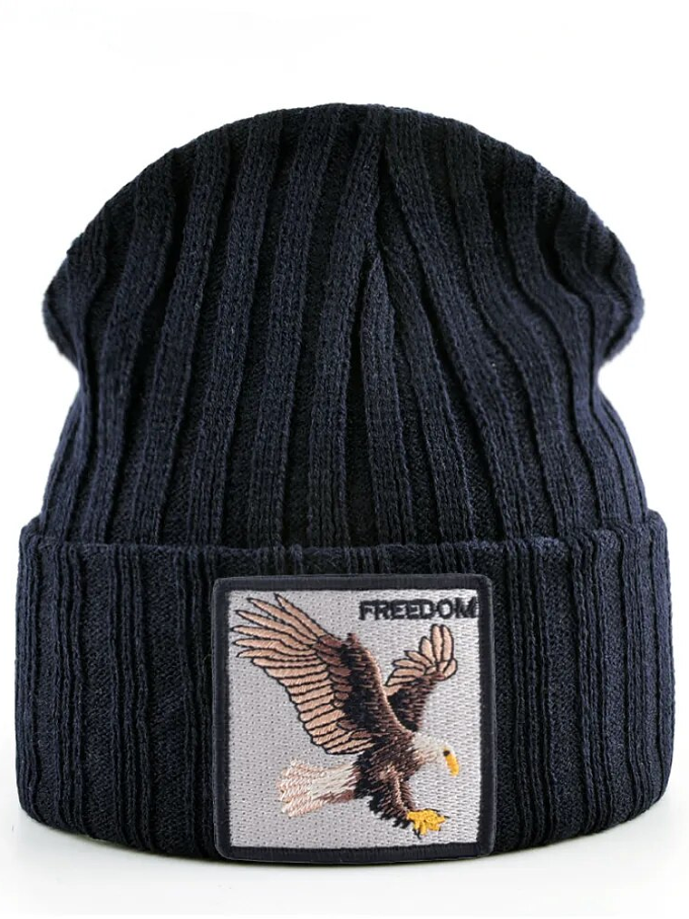 Gorro Bordado Águila Black 1