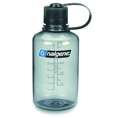 Nalgene 16 oz Narrow Mouth Sustain Gray