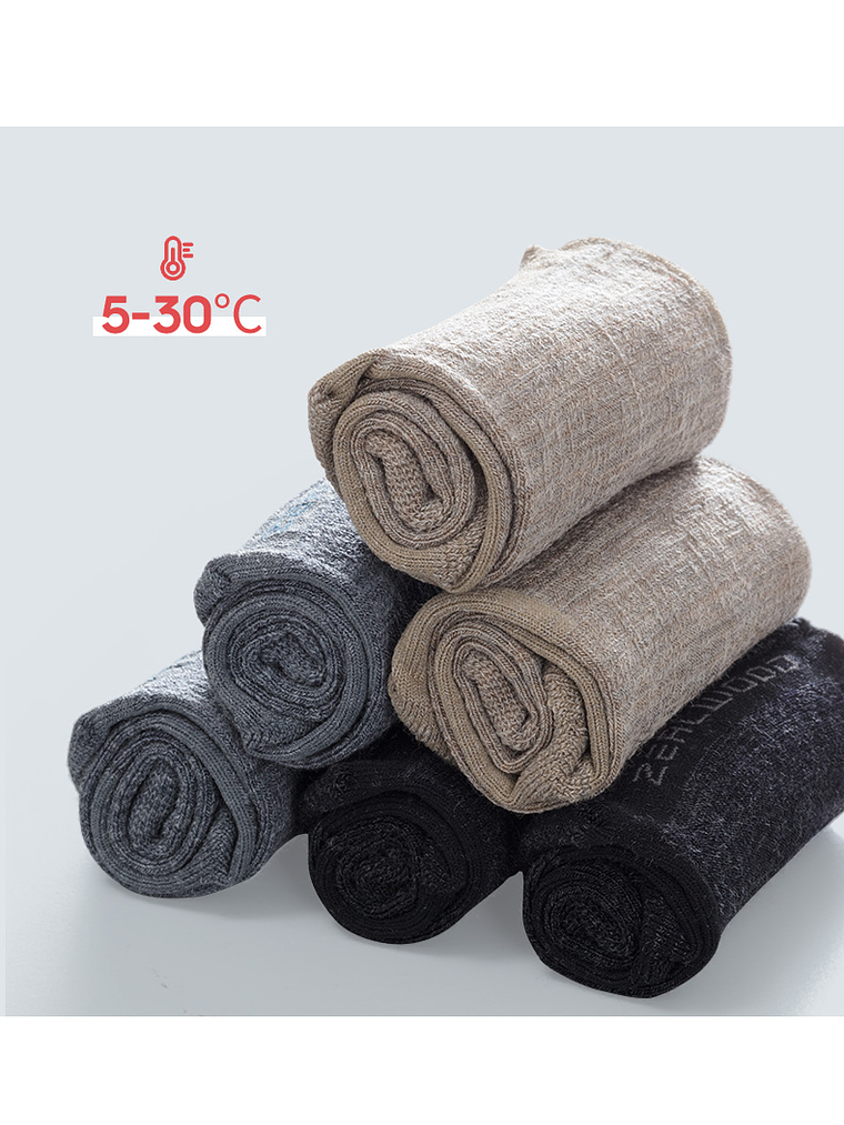 Calcetines deportivos de lana merino ultraligeros Zeal Wood Black/M 2