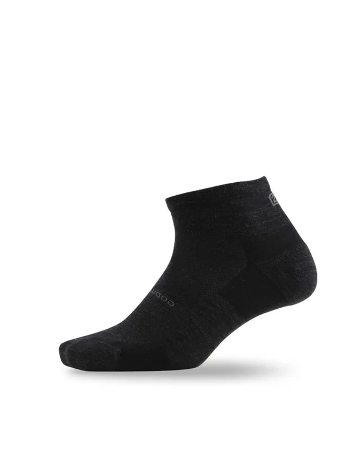 Calcetines deportivos de lana merino ultraligeros Zeal Wood Black/M 1