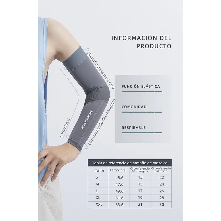 Mangas Protección UPF 50 + Ice Silk 4