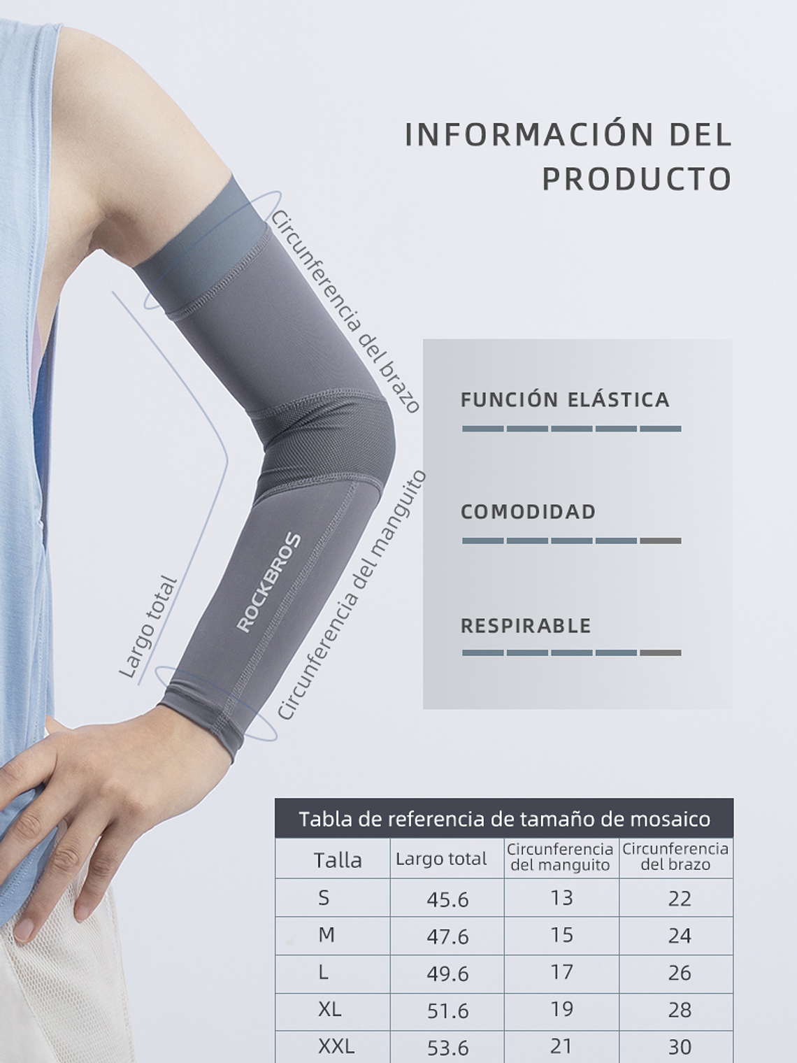 Mangas Protección UPF 50 + Ice Silk 3