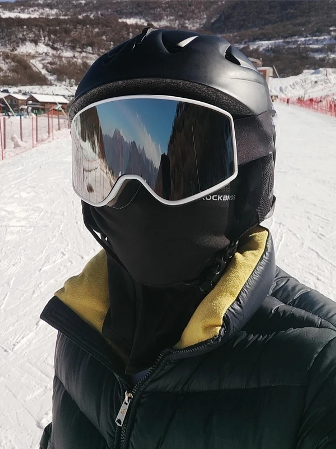 Balaclava Rockbros Orange 2