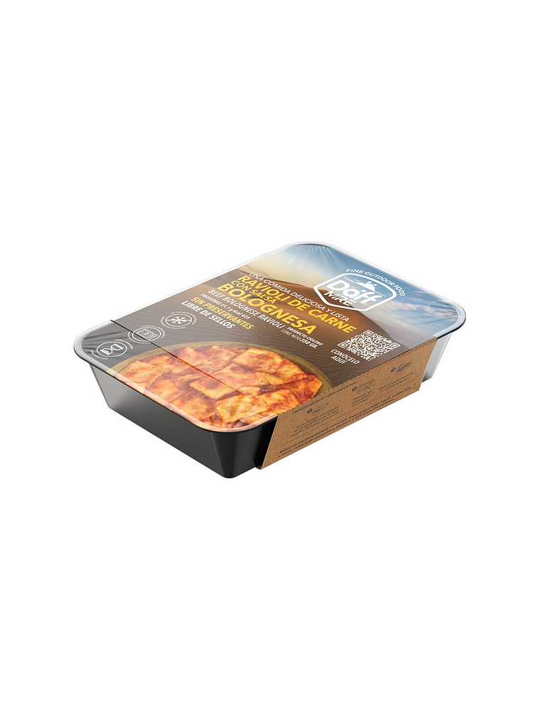 Raviolis de carne con salsa bolognesa 350 gramos 1