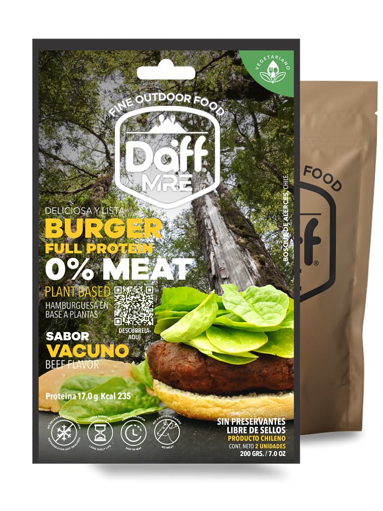 Hamburguesa Vegana  Full Protein 200 g. 1