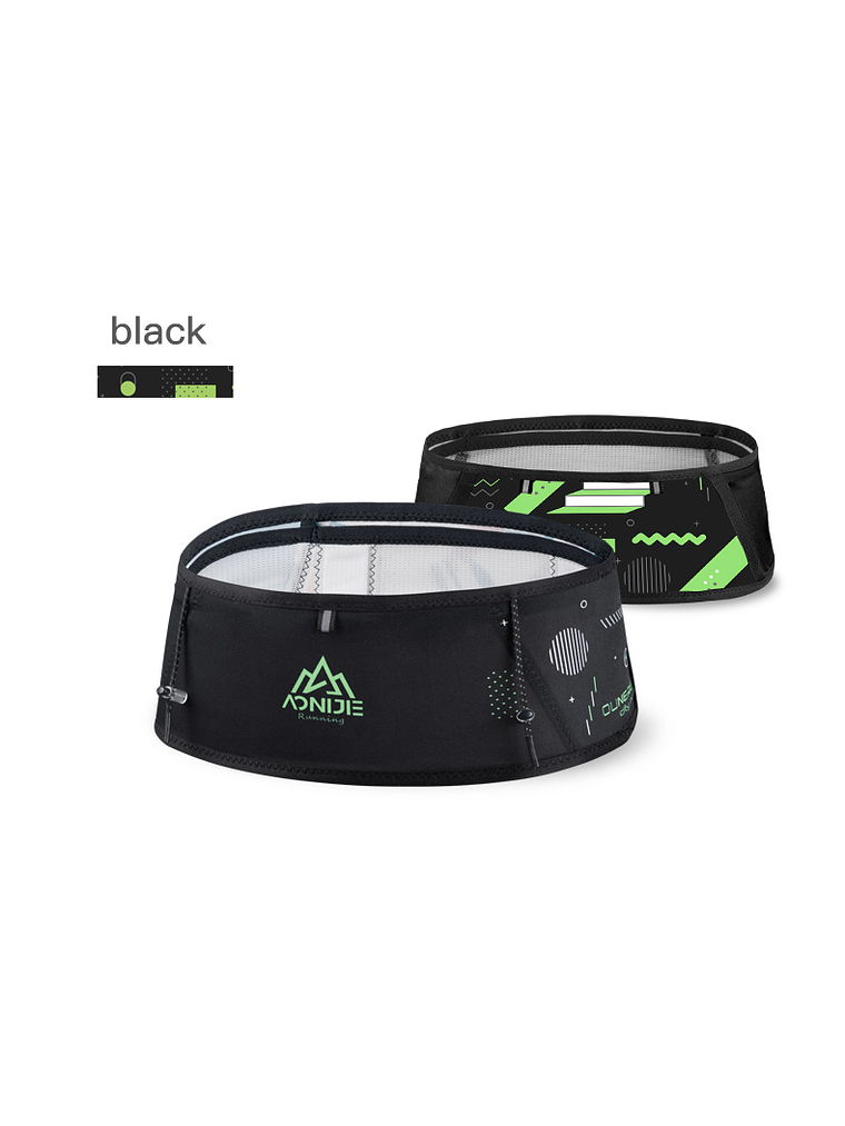 Riñonera Aonijie  Black/Green 1