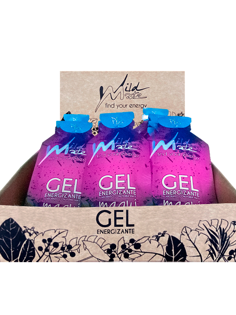 Gel Energizante Wildmate  Plus Maqui 1