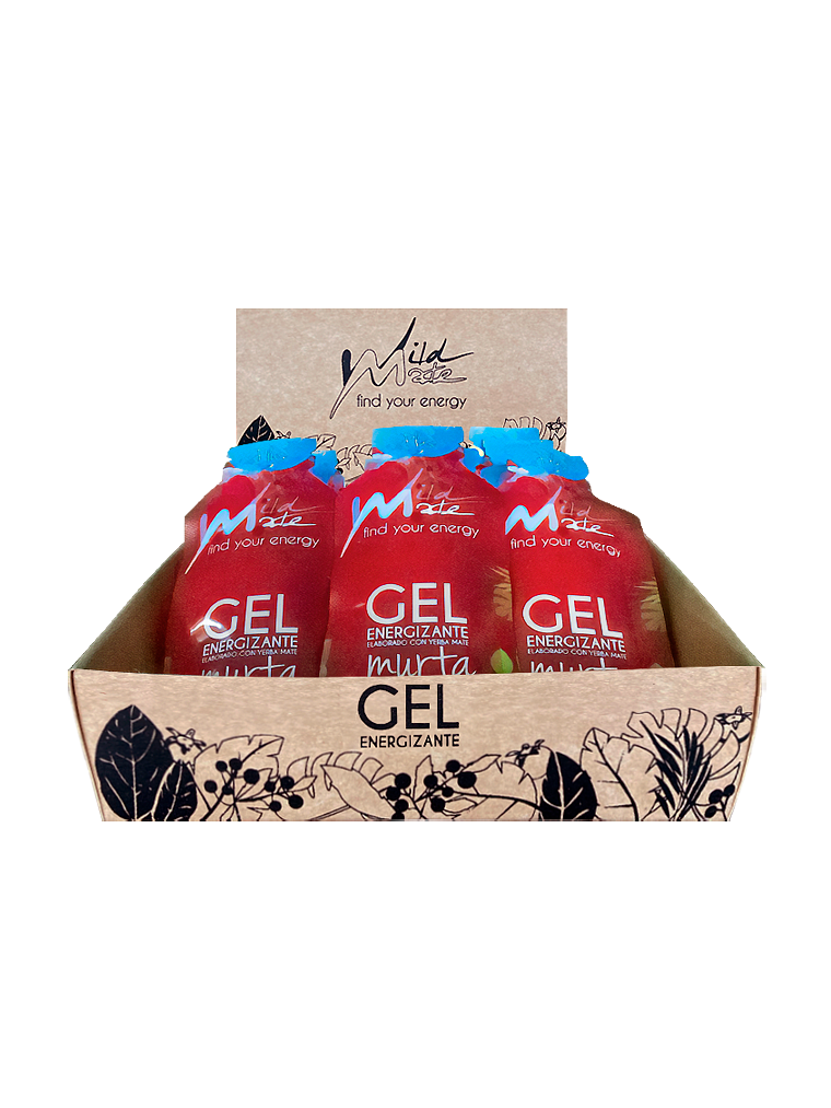 Gel Energizante Wildmate  Plus Murta 1